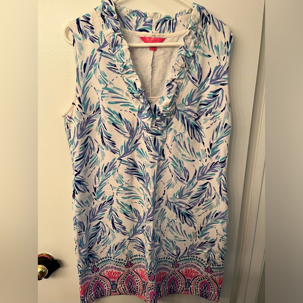 Lilly Pulitzer Tisbury shift dress- Flock Together print